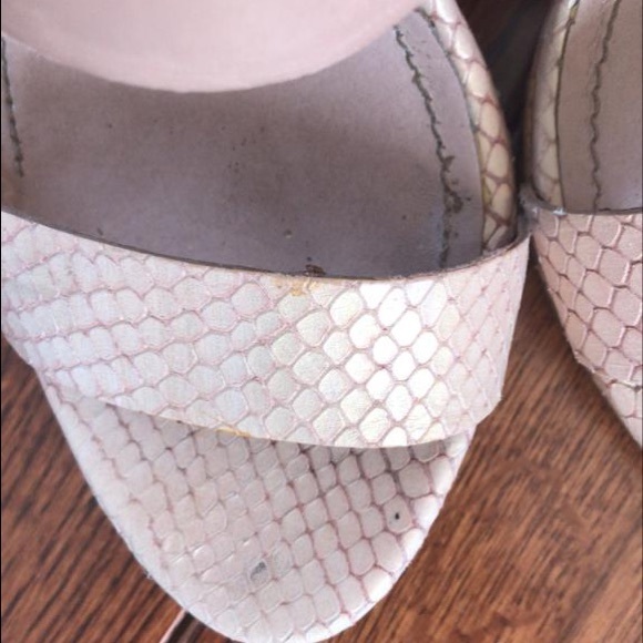 Vince Camuto Blush Pink platform heel Sandals - Picture 9 of 12